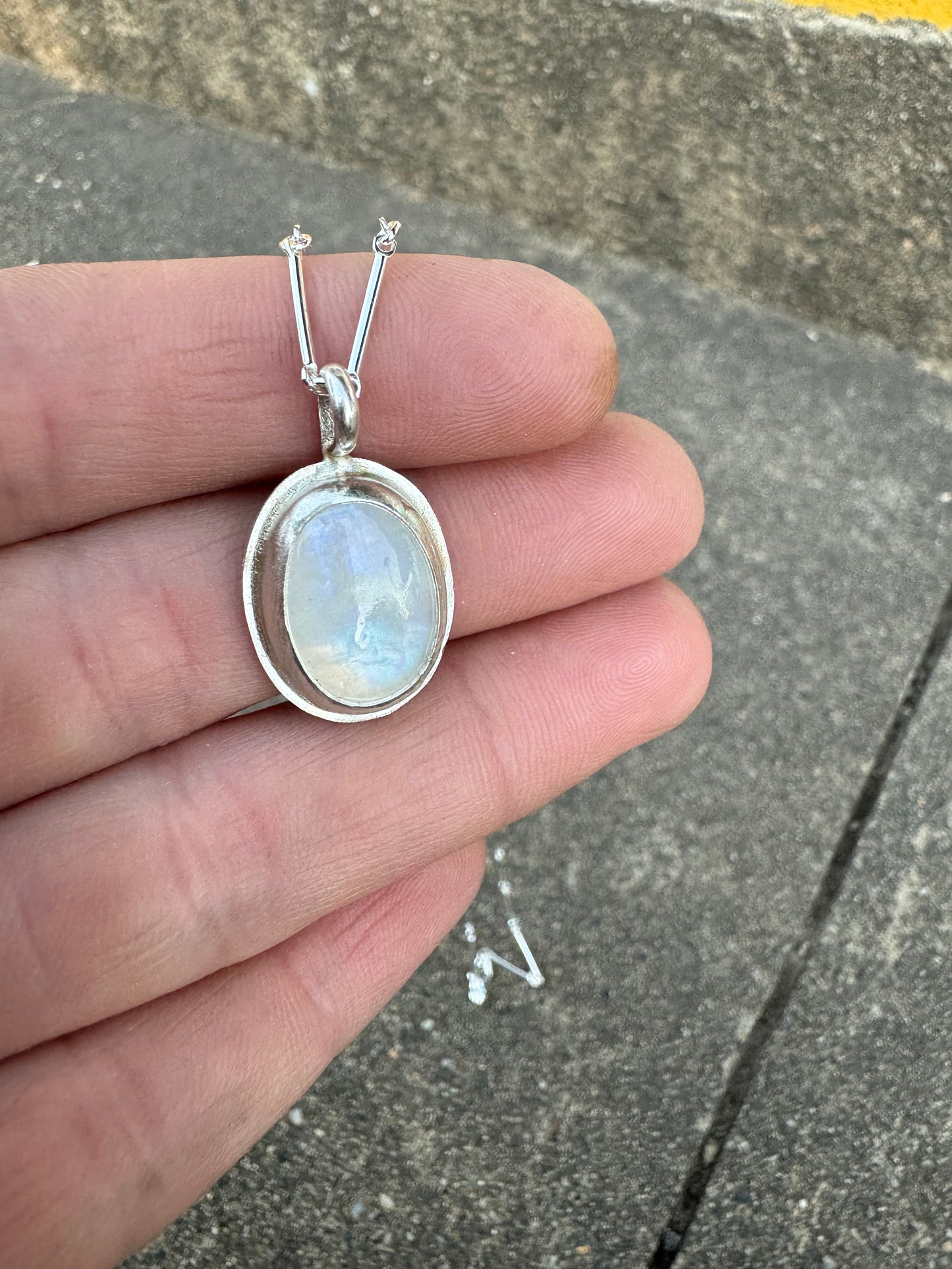 Dainty Moonstone Necklace