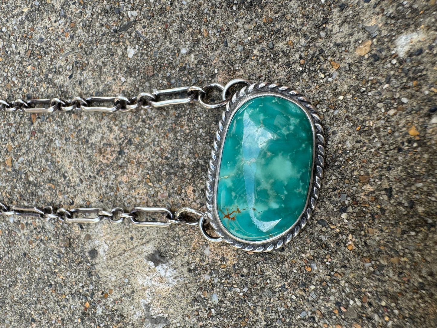 Turquoise Station Necklace