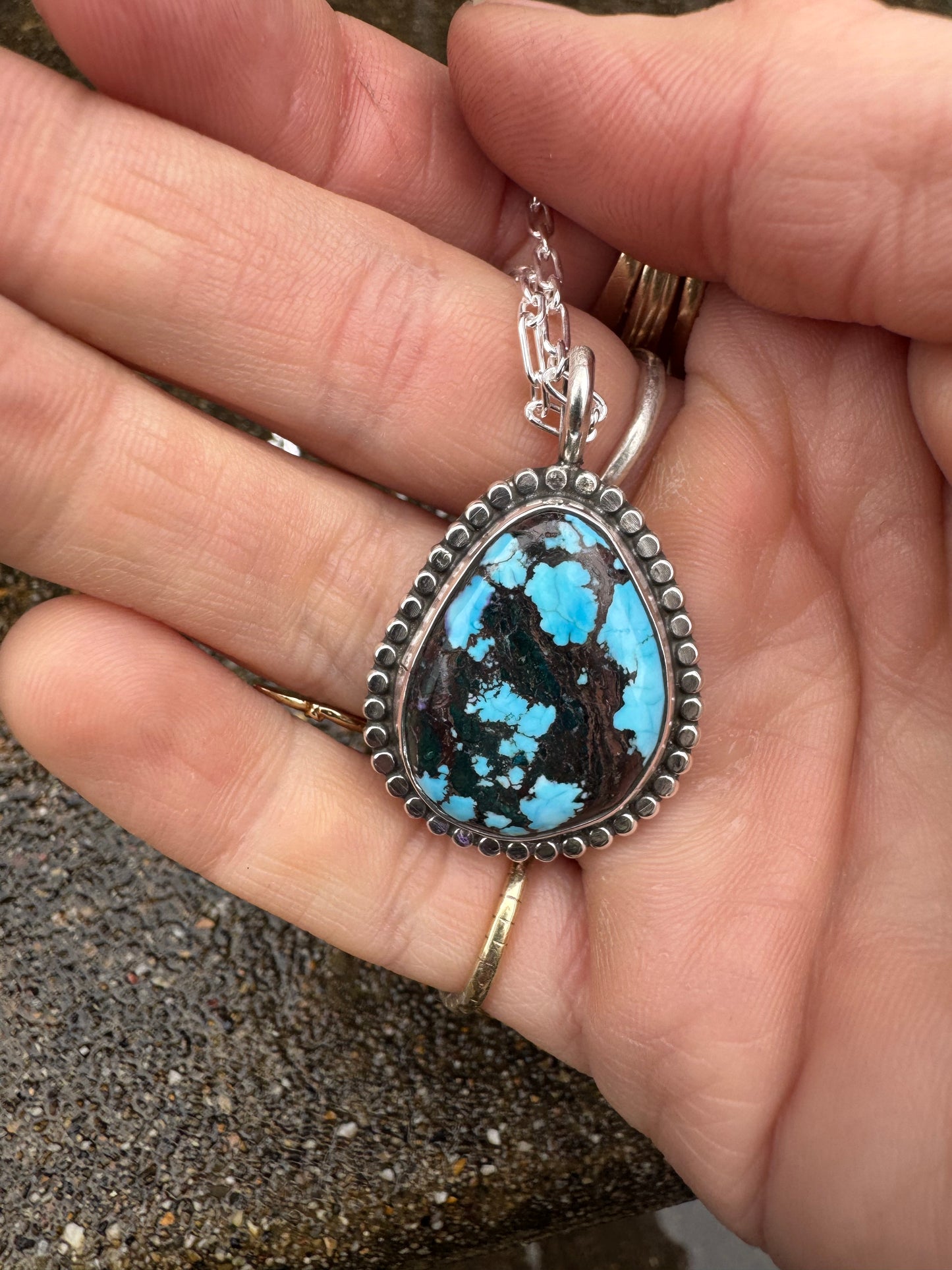 Nevada turquoise pendant