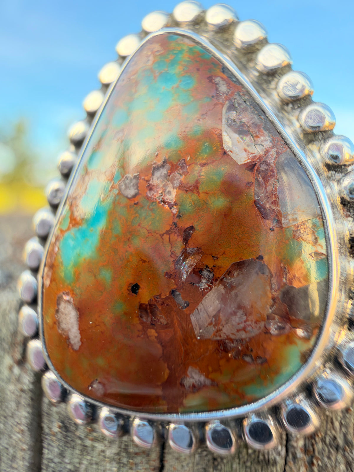 Sonoran Turquoise Earthscape Ring