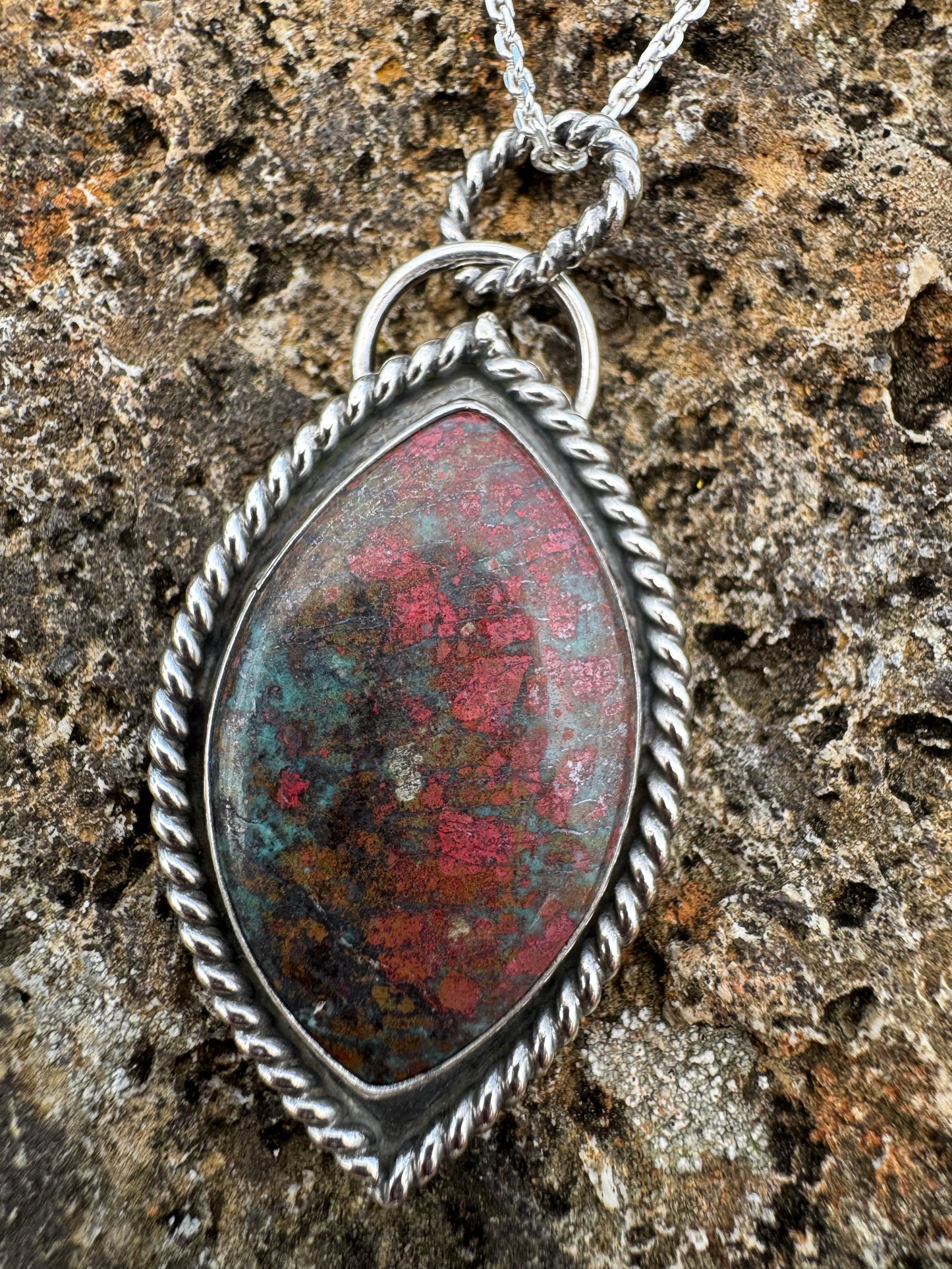 Sonoran Sunset Marquise Pendant
