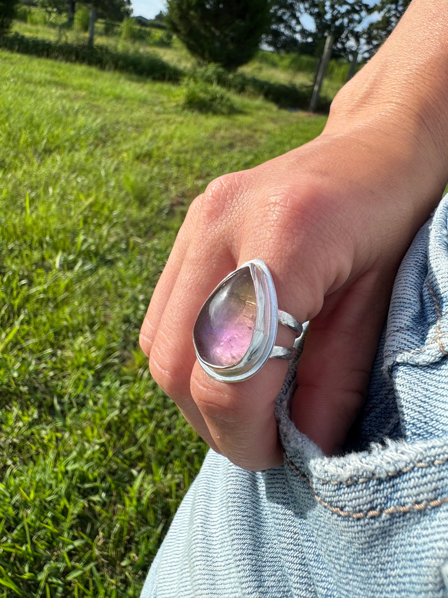 Ametrine Ring size 7