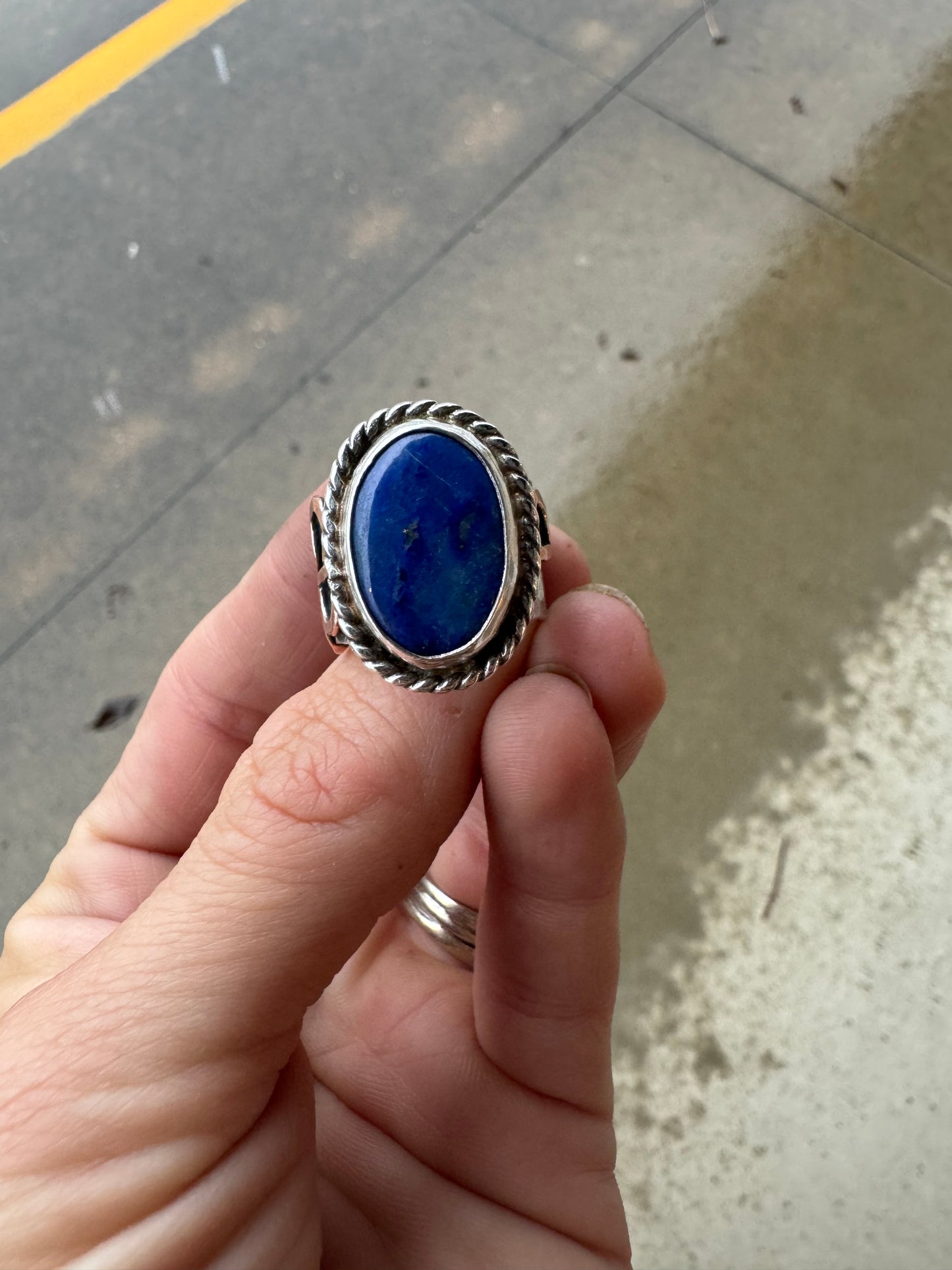 Custom initial ring for Susan