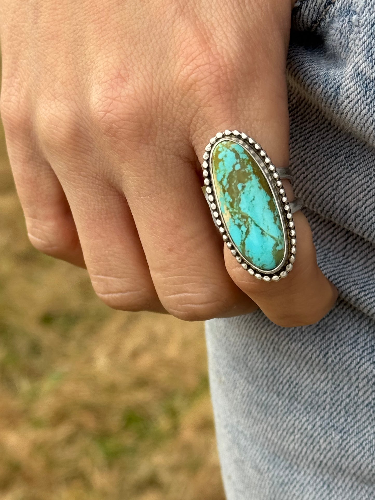 Tyrone turquoise ring size 6