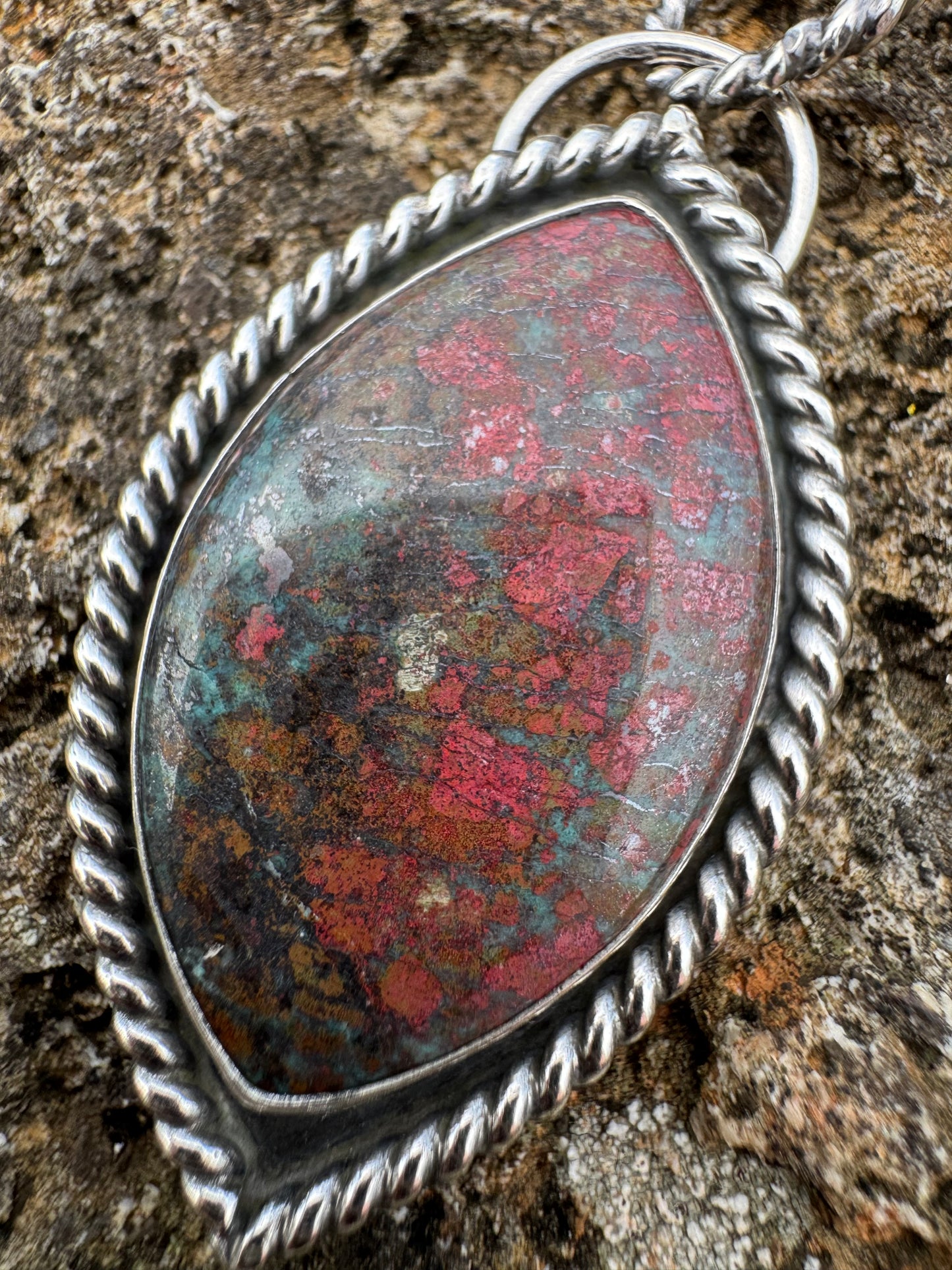 Sonoran Sunset Marquise Pendant