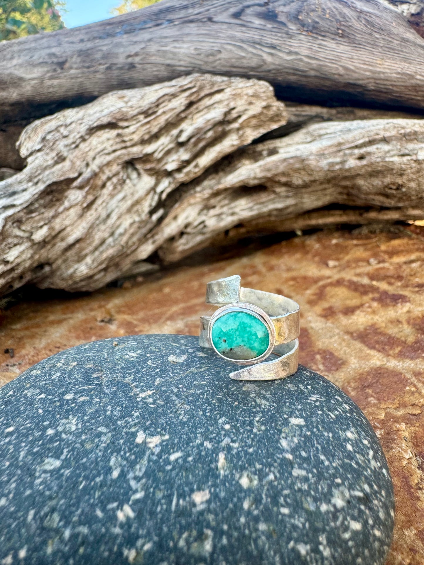 Campitos Turquoise Wrap Ring