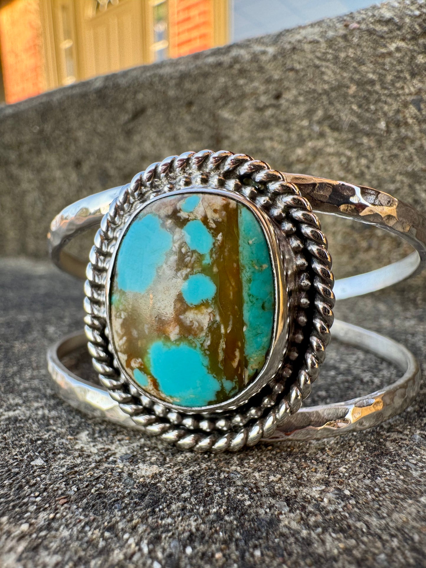 Tyrone Turquoise Cuff Bracelet