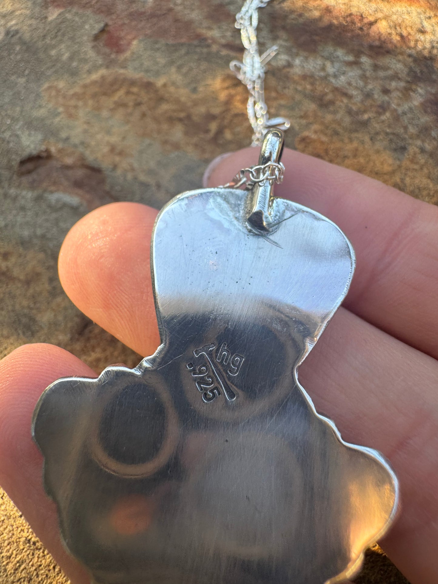 Kings Manassa Pear Filigree pendant