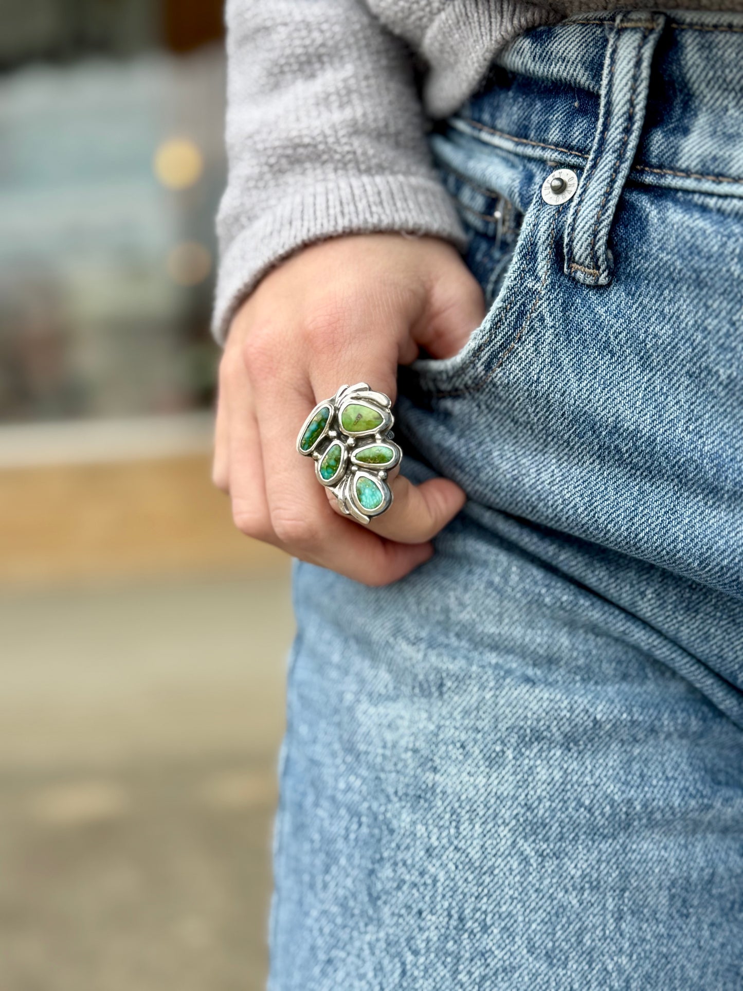 Sonoran Gold Cluster ring size 6.5