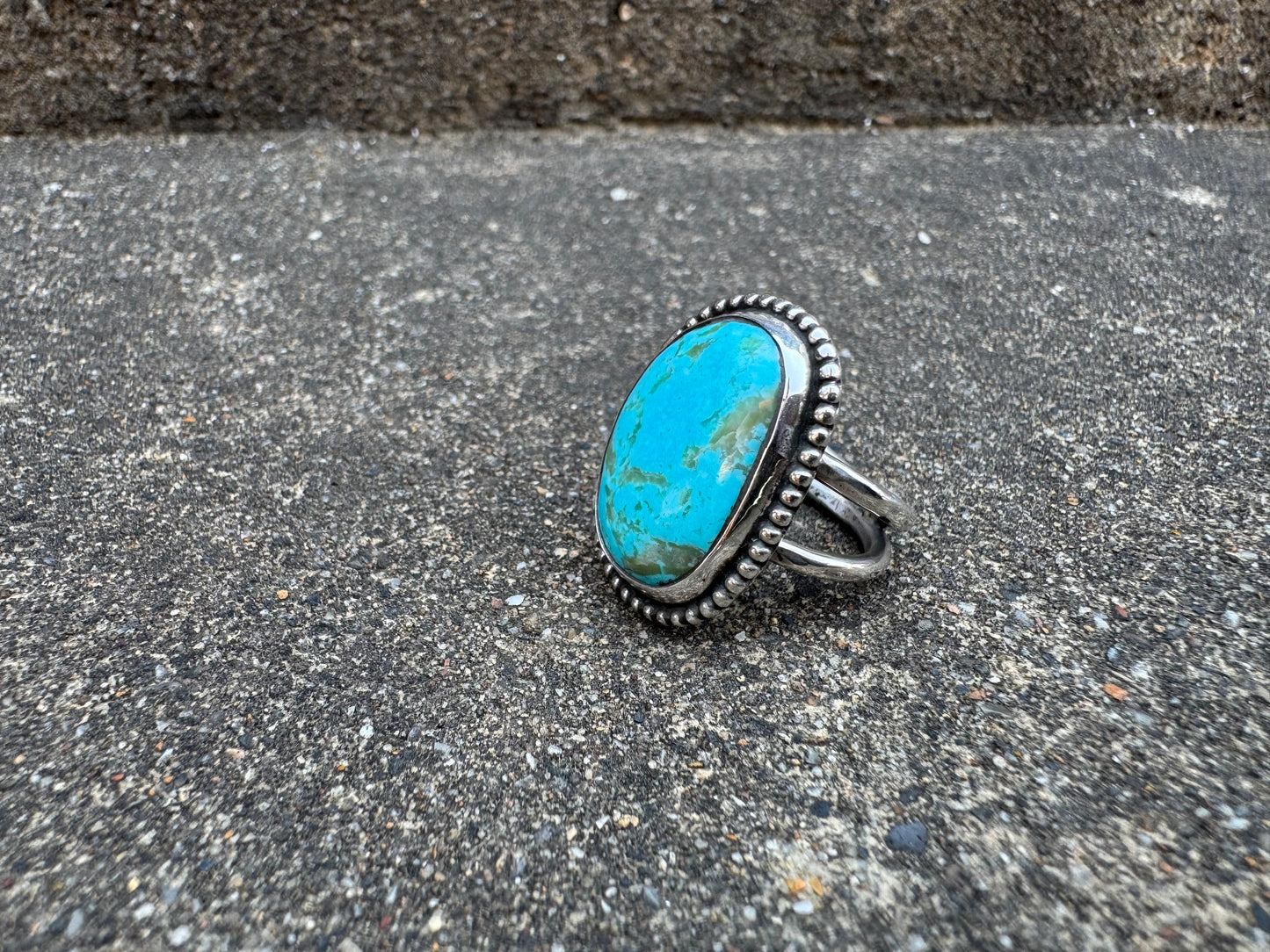 Kingman turquoise ring size 6
