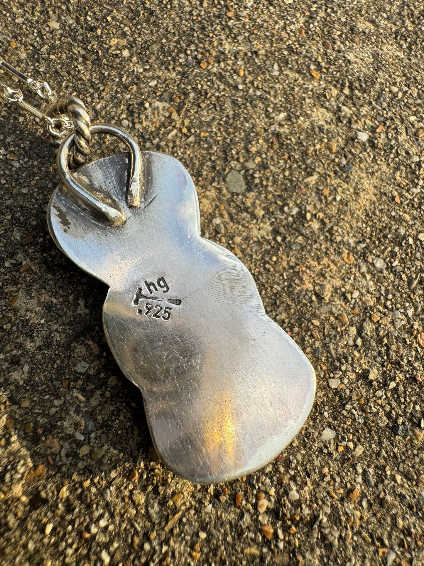 Two tone spiny oyster necklace