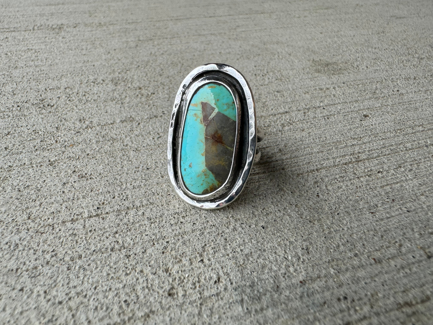 Desert Sky Kingman turquoise ring size 7.5