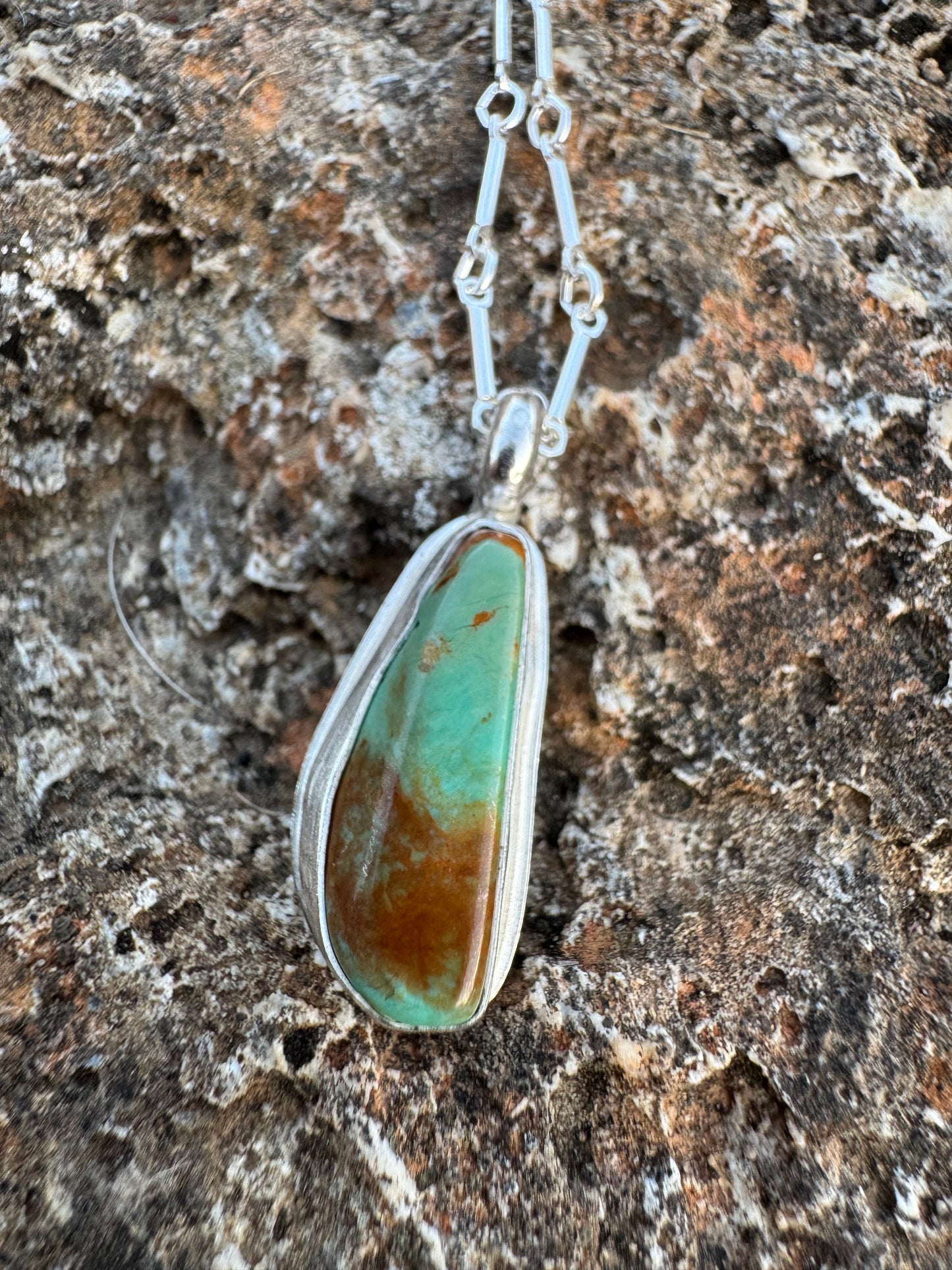 Kingman Turquoise Dainty pendant