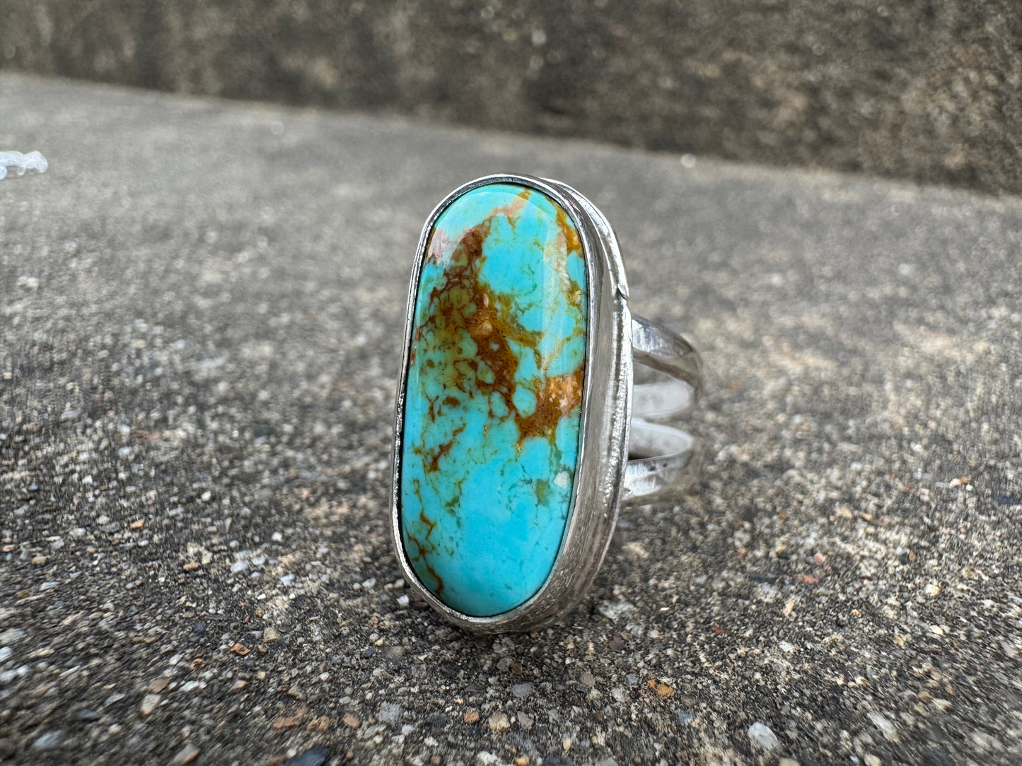Tyrone turquoise ring size 7.5