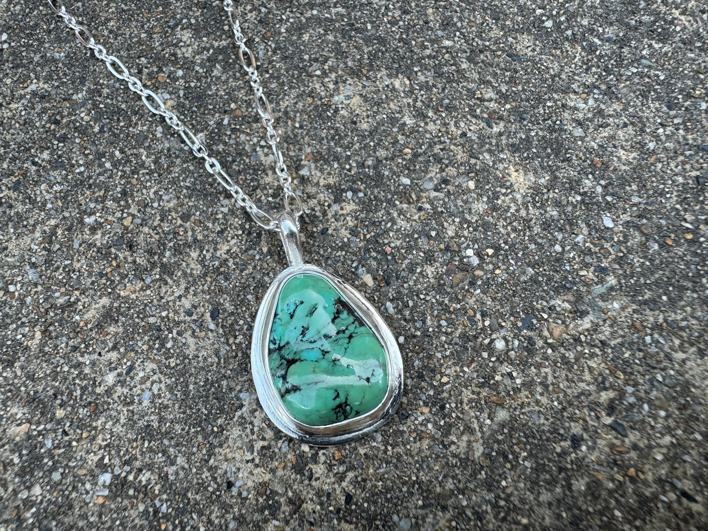 Nugget turquoise necklace