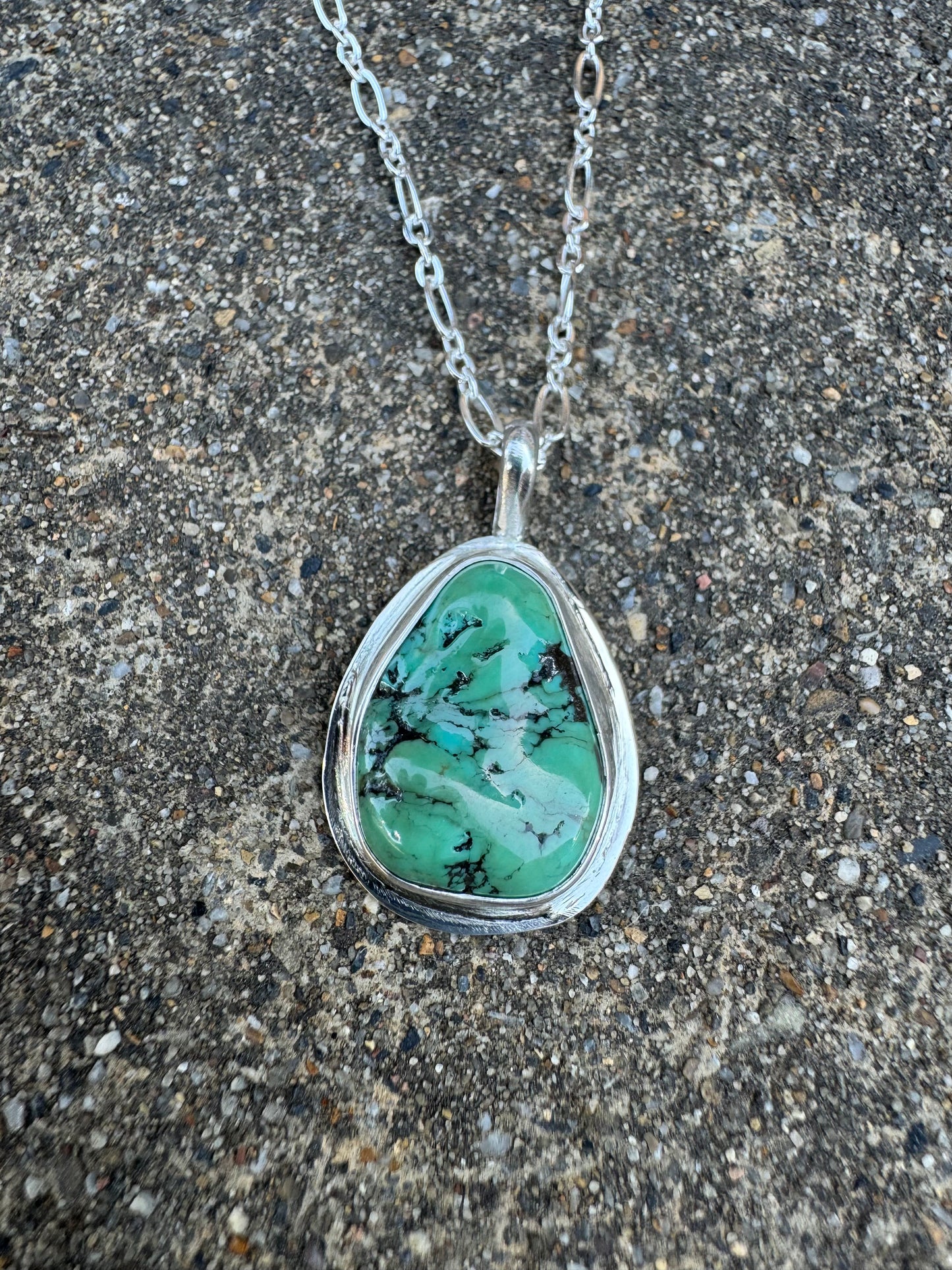 Nugget turquoise necklace