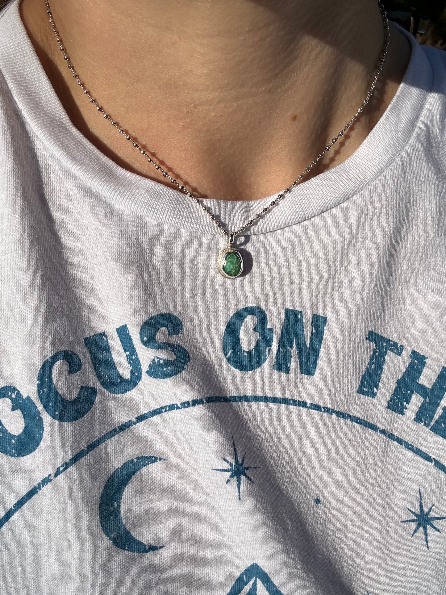 Mini turquoise necklace
