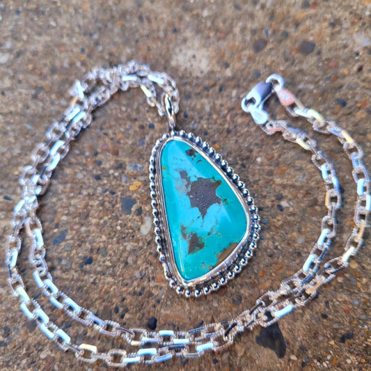 Tyrone turquoise necklace