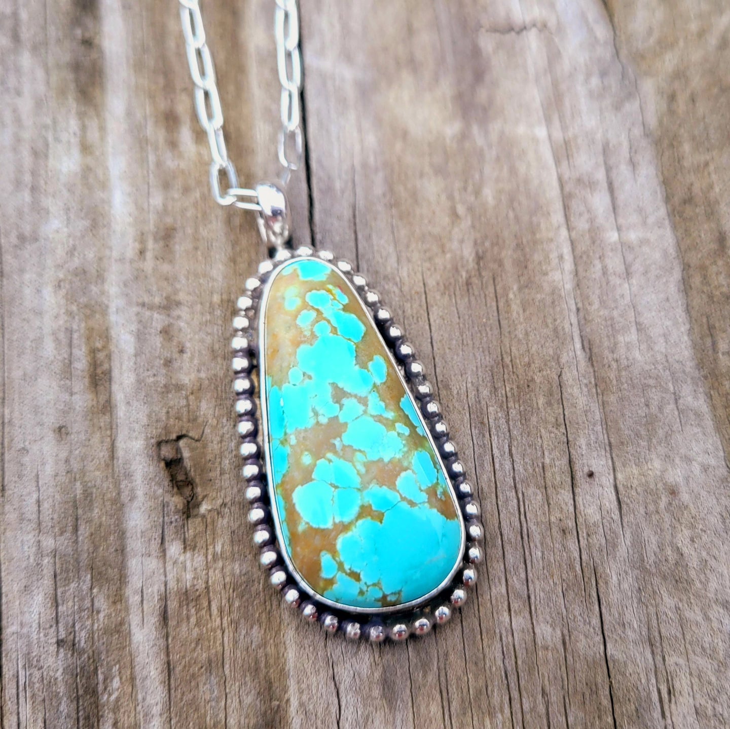 Number 8 turquoise Necklace