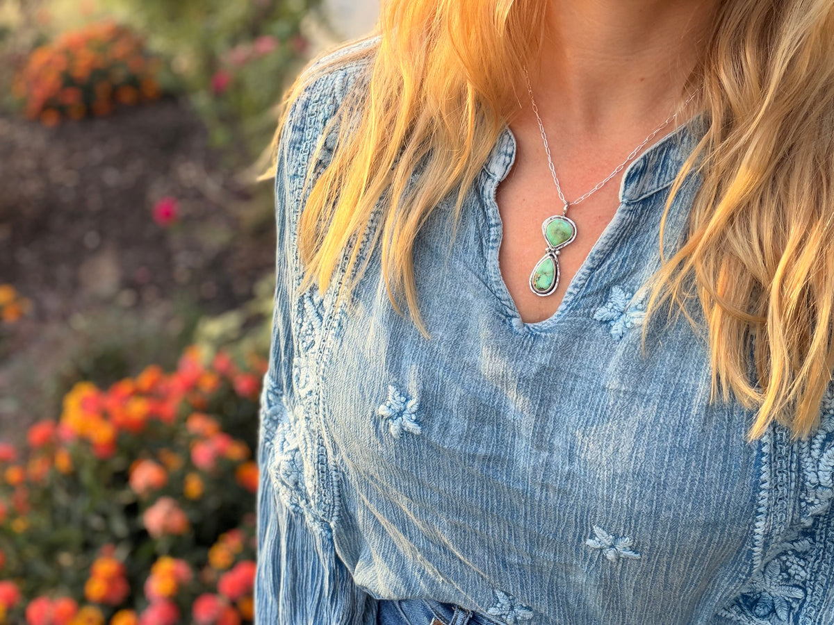 Sonoran Serenity Turquoise Necklace