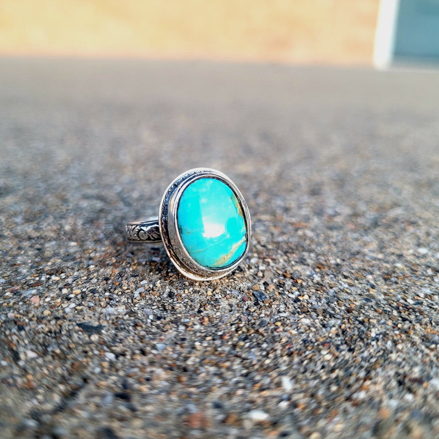 Royston turquoise ring size 7.75