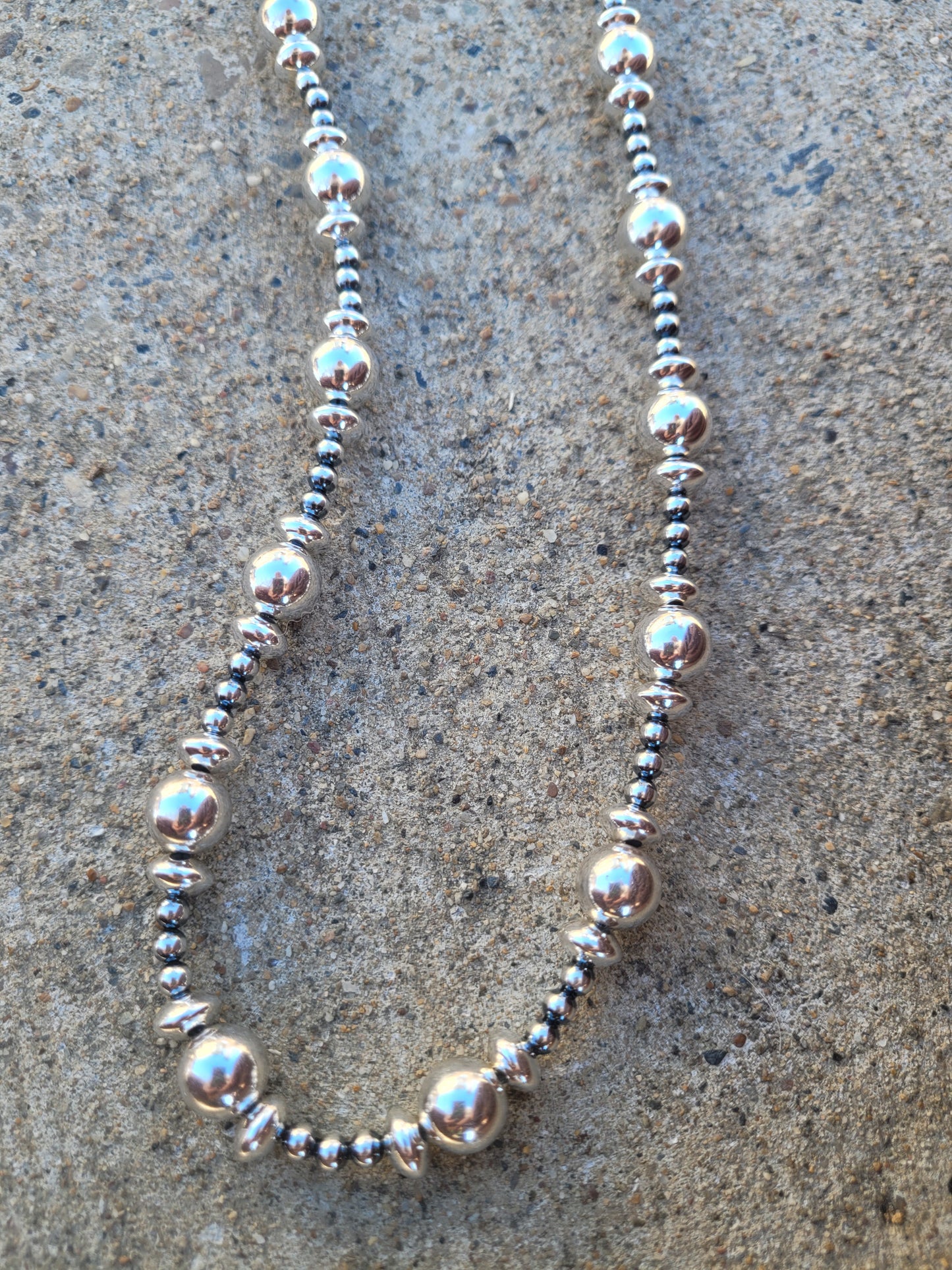 Navajo pearl necklace 23 inches