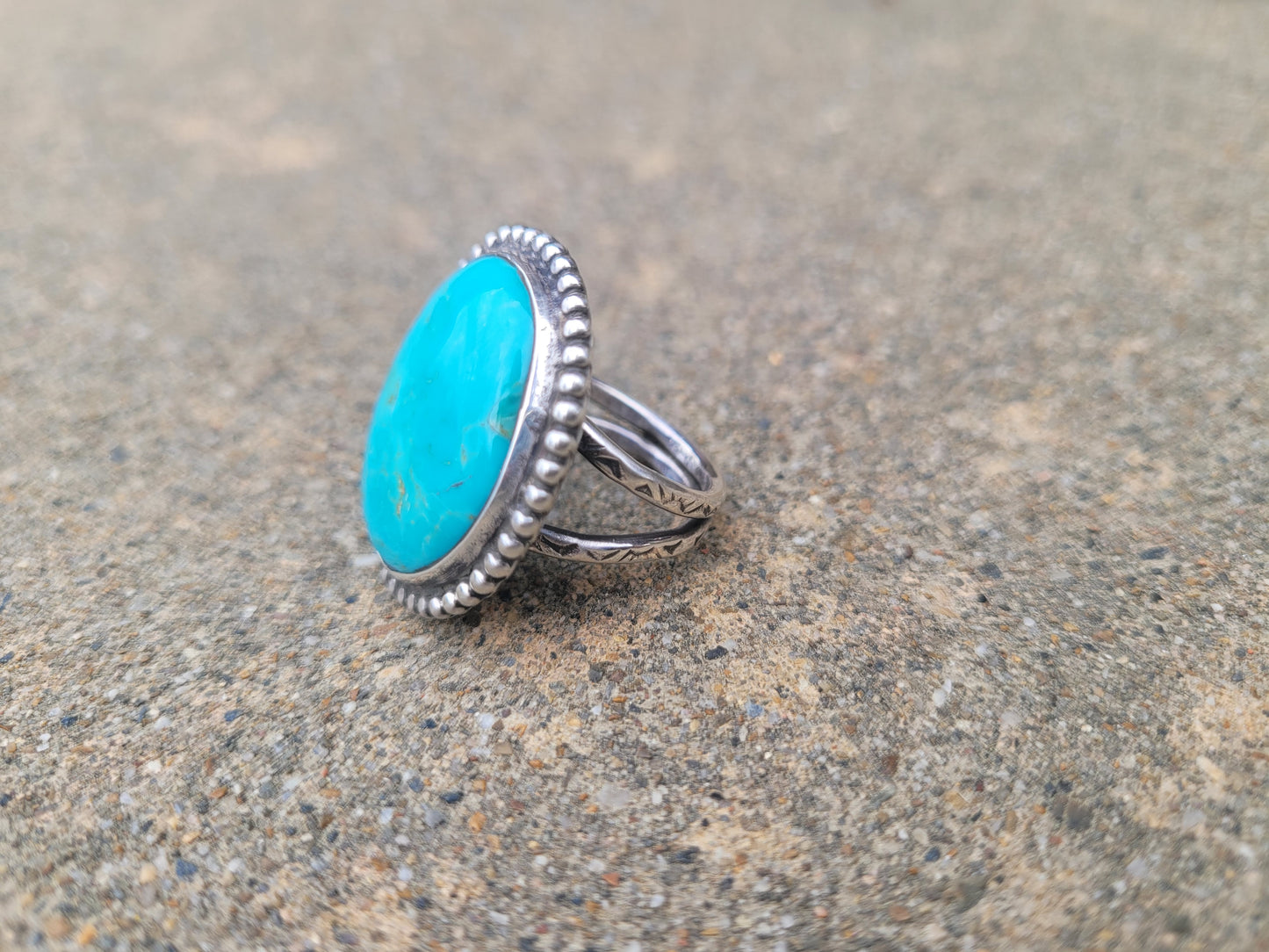 Kingman turquoise ring size 8.5